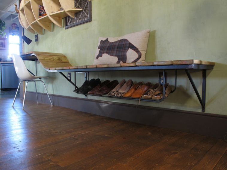 basic-shoe-rack-that-doubles-as-cat-bed-758x569